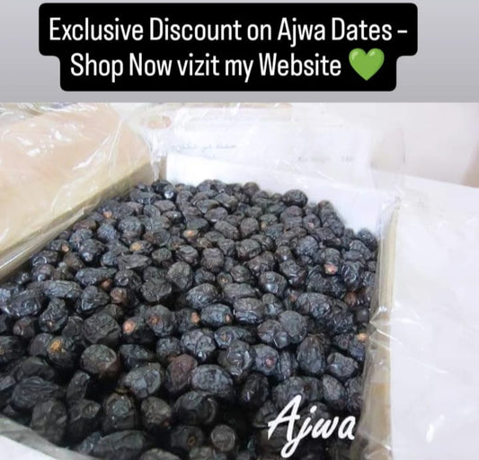 Ajwa Khajoor (Dates) – Premium Quality from Makkah &amp; Madinah