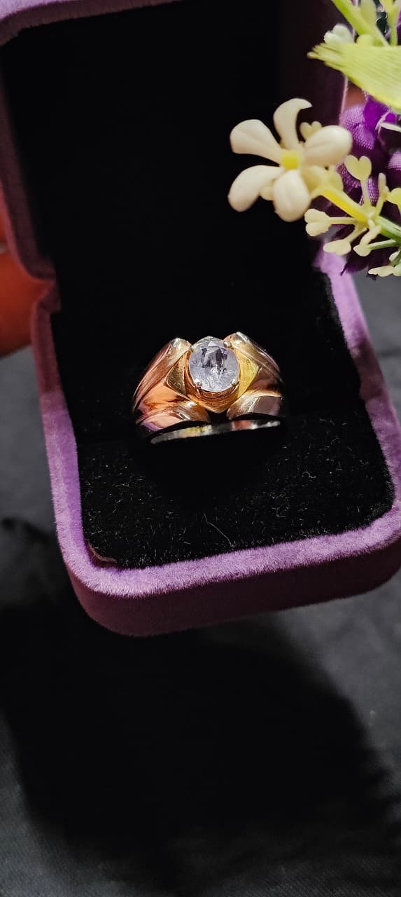Blue Sapphire Ring (Men)